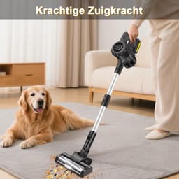 Stick Stofzuiger 6-in-1 - Draadloos - Lichtgewicht - Voor Harde Vloeren en Tapijt — thumbnail 5