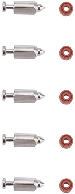 Dailygoods- Carburateur Reparatieset 5 Stks - Vervangingsnaald - Rubber Pakking - Voor Briggs Stratton - 398188 - Eenvoudig te installeren — thumbnail 4