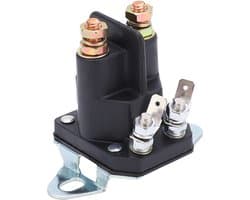 Dailygoods- Startrelais 12V - Vervanging Solenoïde - Grasmaaier Relais - Metalen/ABS Constructie - Compatibel met Ariens/Gilson Tractor