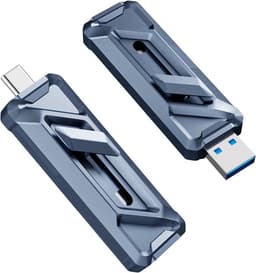 Externe SSD - Snelle Opslag - Bestanden Overzetten - Type C A - 1TB - Zwart — thumbnail 1