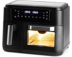 Heteluchtfriteuse - Multi-keukenapparaat - Gezond Koken - 4-in-1 Functie - 11.5 Liter - Zwart