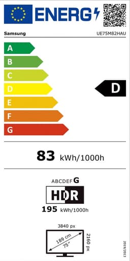 Samsung Mini Led UE75M82HAUXXN 2026 — thumbnail 2