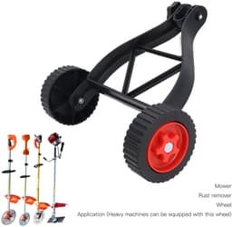 Dailygoods- Draadtrimmer Steunwielen - Verstelbare Hoogte - Universeel Compatibel - Duurzaam Kunststof - Extra Stabiliteit - Voor Grasmaaier - Grasmaaierwielen — thumbnail 5
