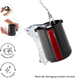 Koffiezetapparaat - Turkse Koffie - Authentiek Koffie - Automatische Temperatuur - 5 Koppen - Rood — thumbnail 4