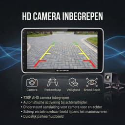 Caliber Autoradio met Bluetooth - Autoradio Carplay - 1 DIN - Met Achteruitrijcamera - DAB+ - Groot 10.1" Touchscreen Scherm (RMD910DAB-CMR) — thumbnail 3
