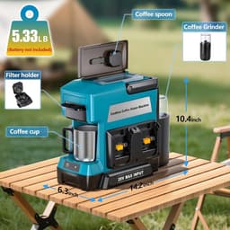 Draadloze Koffiemachine voor Makita — thumbnail 2