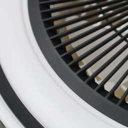 Plafondventilator - met afstandsbediening - Cuba ZWART 24Watt met LED lamp 3000K-4000K-6500K RGB CCT — thumbnail 4