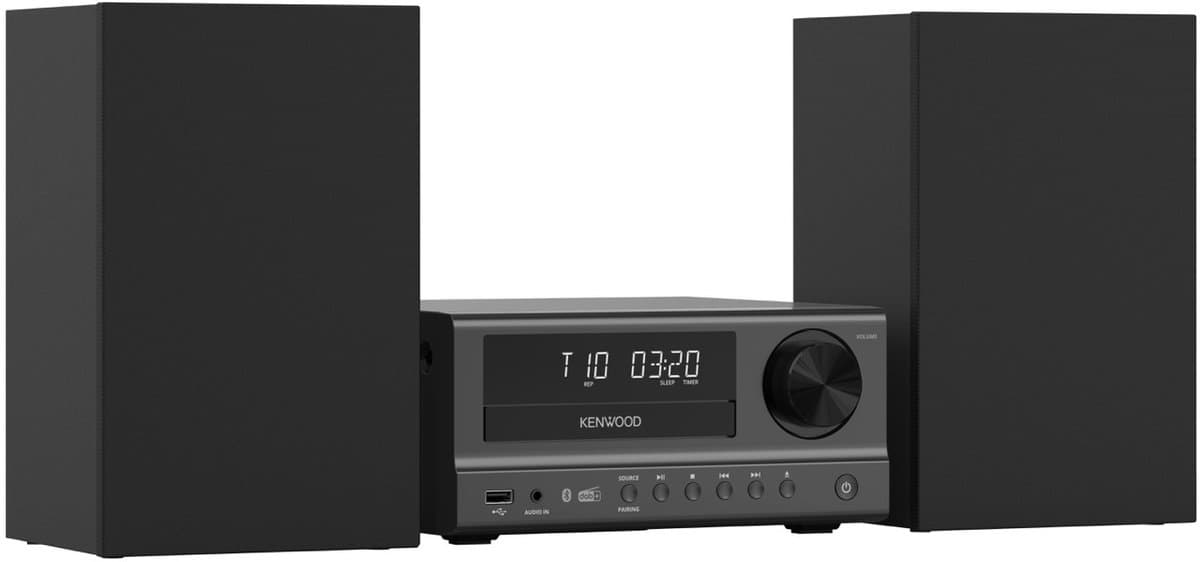 Kenwood M-750DAB - Micro DAB+ Hifi-systeem - Zwart — afbeelding 1