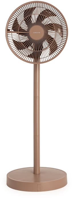 CREATE - Opvouwbare staande ventilator 50 W - Verstelbare hoogte - Stille werking - 3 snelheden - Mokka - AIR STAND FOLDABLE — thumbnail 1