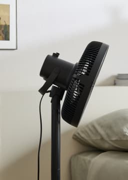 CREATE - Opvouwbare staande ventilator 50 W - Verstelbare hoogte - Stille werking - 3 snelheden - Zwart - AIR STAND FOLDABLE — thumbnail 4