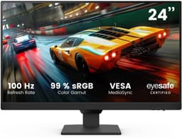 VLSelect® Beeldscherm computer - Monitor - Pc scherm - 24 Inch — thumbnail 1