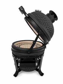 Patton Premium Mini 13" Kamado - Rooster Ø27 cm - Matzwart — thumbnail 3
