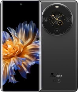 FOSSiBOT S3 PRO Smartphone - Dual SIM - 6GB RAM - 128 GB ROM - 5000mAh - 6,67 inch HD+ AMOLED Scherm -Android 14- GPS,NFC,Face ID,OTG -zwart — thumbnail 1