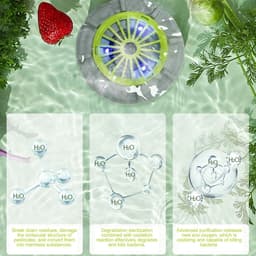 Pesticiden Reiniger - Keukenmachines -Ultrasonic Fruit & Vegetable Washer - Pesticiden Verwijderaar - USB-Fruitreiniger - Produce Purifier - Verwijder Moeiteloos Bacteriën & pesticiden - voor Het Reinigen van Fruit, Groenten — thumbnail 3