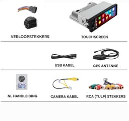 Autoradio 2/64GB met Carplay en Android auto | Geschikt voor Mini Cooper 2000-2007 | Radio scherm met Navigatie | 2000 2001 2002 2003 2004 2005 2006 2007 | R50 R52 R53 — thumbnail 4