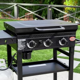 Char-Griller 3-Burner Flat Iron Gas Griddle barbecue — thumbnail 4
