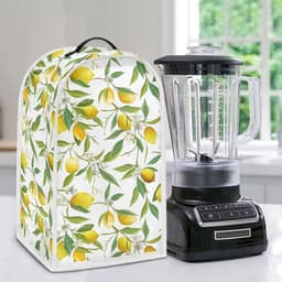 Keuken Apparaat Hoes - Beschermhoes Blender - Apparaat Beschermen - Spatbestendig Materiaal - 24 x 185 x 405 cm - Citroenblad — thumbnail 1