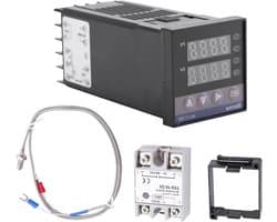 Digitale PID Temperatuurregelaar met Thermostaat Switch 0-1300°C voor Verwarming Kits