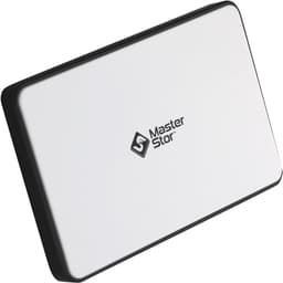 MasterStor Harde Schijf 2,5 inch SATA Externe Harde Schijf USB 3.0 Draagbare Externe Harde Schijf Super-Fast Voor Mac Laptop En PC Mac Harde Schijf wit — thumbnail 3