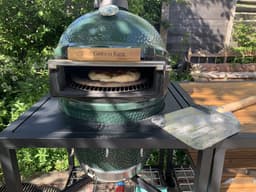 PiRO Original - Pizzaoven - voor kamado barbecue - Draaispit batterijmotor bbq — thumbnail 4