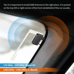OUYLAF DAB Auto Antenne - dab+ autoantenne - 3m kabel lengte - Auto Antenne - auto radio - auto antenne universeel - auto antenne dab+ - voor Pioneer Clarion Alpine — thumbnail 2