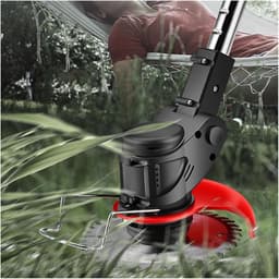 Elektrische Grasmaaier - Draadloze Grasmaaier - Tuinonderhoud - Verstelbare Lengte - 35cm - One Color — thumbnail 4