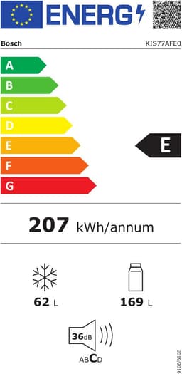Bosch KIS77AFE0 -1 Serie 6 Inbouw Koel-vriescombinatie+ 3 Jaar Gratis Extra Garantie — thumbnail 2