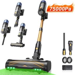 Proscenic P15 draadloze steelstofzuiger - 70 min gebruiksduur - 75 kPa zuigkracht - 650 W - Kan rechtop staan ​​- Lichtgewicht - Greeneye™-technologie — thumbnail 1