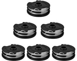 6 stuks nylon spoelen – Voor LIDL Parkside PRT 550 A1/A3, PRTA 20-Li, 10m Ø1,6mm