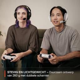SteelSeries Arctis Nova 3 PC Draadloze Gaming Headset Wit — thumbnail 5