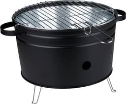 Alpina Tafelbarbecue Houtskool - 35 cm - Lichtgewicht - RVS — thumbnail 4