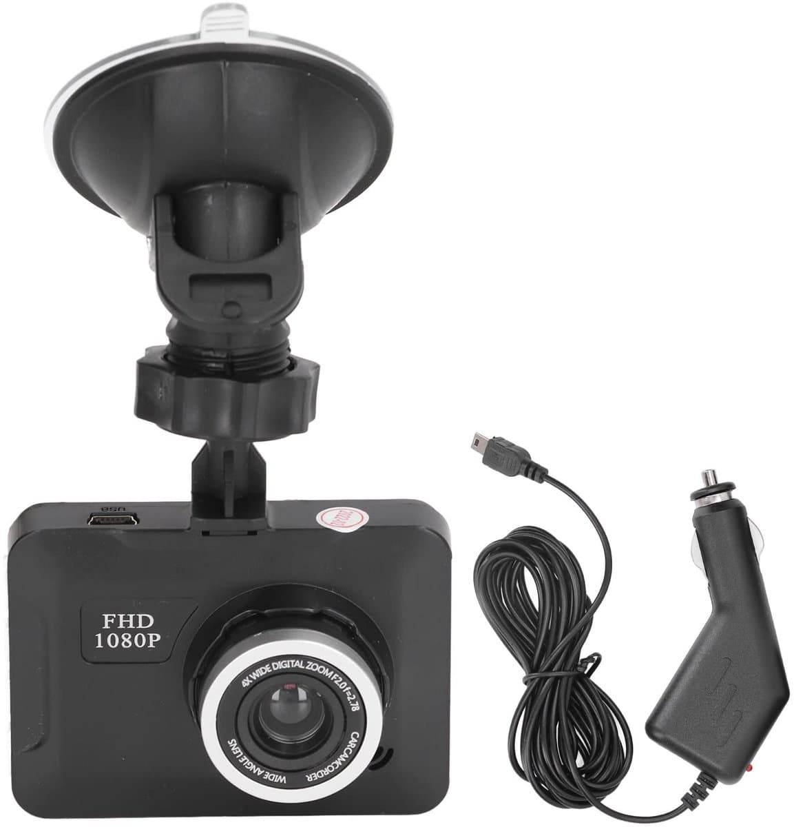 Multifunctionele Full HD Auto DVR Dashcam - Loop Recording Bewegingsdetectie Camera in HTML . — afbeelding 1