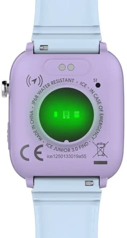 Ice-Watch ICE-Smart junior 3.0 - Kindersmartwatch - 38 mm - Find My - Purple Soft blue — thumbnail 4