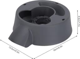 Blenderbasis Keukenmachine - Mengkombasis Vervanging - Voedsel Bereiden - Vaatwasmachinebestendig - 16 cm - Wit — thumbnail 5