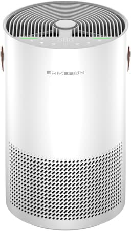 Erikssøn Luchtreiniger Air Purifier Pro - Wit - Helpt tegen stof, hooikoorts, huisstofmijt en allergie - Met Hepa Filter - Met Ionisator — thumbnail 1