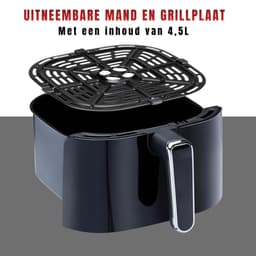 RVV® Heteluchtoven - Oven - Airfryer Oven - 23 Liter - Zwart - 27cm x 33cm x 30cm — thumbnail 5