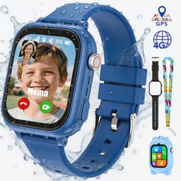 Vashoy T53-Kinderhorloge-Nieuwe smartwatches voor kinderen met GPS-videogesprek-SOS-Leermodus-App om te downloaden-Cadeaus voor kinderen van 5 tot 16 jaar — thumbnail 1