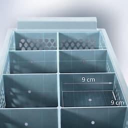 Bestekmanden Vaatwasser - Horeca Manden - Efficiënt Spoelen - Dubbelpak XXL - 2 stuks - Groen — thumbnail 5