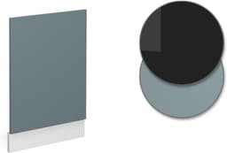 Vaatwasser Frontpaneel - Keukenpaneel Meubel - Keuken Renovatie - Ingebouwd Design - 45 cm Breed - Blauw Grijs — thumbnail 5