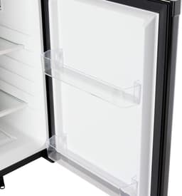 AREBOS 40L Mini koelkast stil compact minibar met slot LED zwart kantoor home — thumbnail 5
