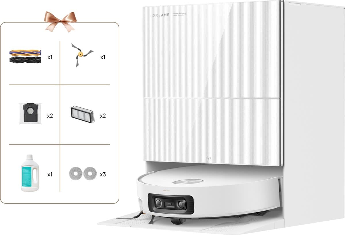 Dreame X60 Pro Ultra Complete White — afbeelding 1