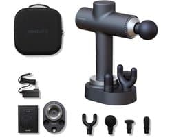 Massagepistool - Spierontspanning Tool - Herstel Bevorderen - Incl. Laadstation - Niet gespecificeerd - Zwart
