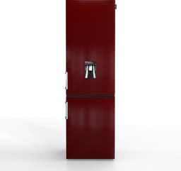 Nunki Large H2O – Koel-vriescombinatie – Waterdispenser – E-klasse – 268 liter – Front Burgundy Gloss — thumbnail 1