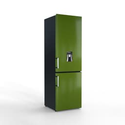 NUNKI LARGEH2O-FGRA / Combi Bottom Koelkast, E klasse, 268l, Waterdispenser, Grass Green, Gloss (FRONT only) — thumbnail 4