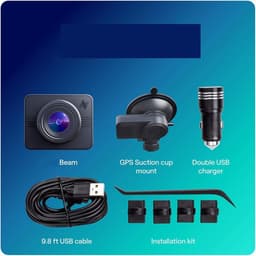 Dashcam Full HD - Autocamera Rijcamera - Verkeersincidenten Vastleggen - Compact Verbergbaar Ontwerp - 1080p - Zwart — thumbnail 5