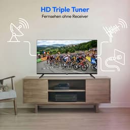 MEDION 100.3 cm 40" Full HD TV Triple Tuner DVB-T2 HD DVB-C DVB-S2 2x HDMI USB sleeptimer mediaspeler VESA CI+, MD840002 — thumbnail 5