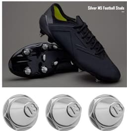 12-delige voetbalschoennoppen vervangende set compatibel met aluminium voetbalnoppenset B — thumbnail 3