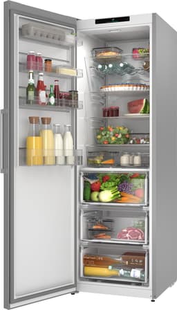 Bosch KSN36VLDG - Serie 4 - Kastmodel koelkast - Extra veel ruimte 402L - Total No Frost - Vitafresh XXl 0°C: houd etenswaren langer vers met extra ruime vershoudlades - Home Connect - Metal Look — thumbnail 3