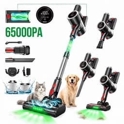 Prasky P1MAX - Steelstofzuiger Draadloos - 65000Pa - 50 Minuten - Afneembare Batterij - Geluidsniveau 70 dB — thumbnail 1