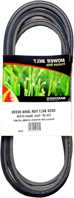 Maaier Riem - Grasmaaier Riem - Maaien Gras - Aramid Fiber Cord - 9/16 Inch X 96-1/2 Inch - Zwart — thumbnail 1